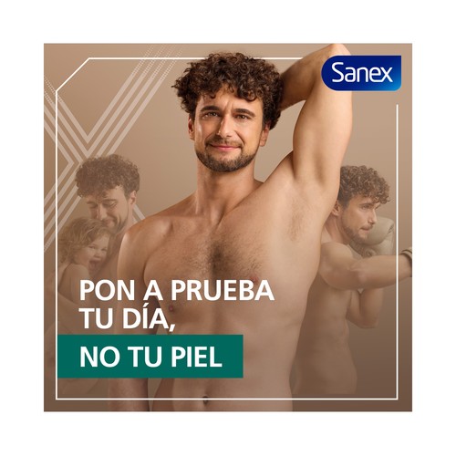 SANEX Men fresh protect Desodorante roll on para hombre antitranspirante hasta 72 horas 50 ml.