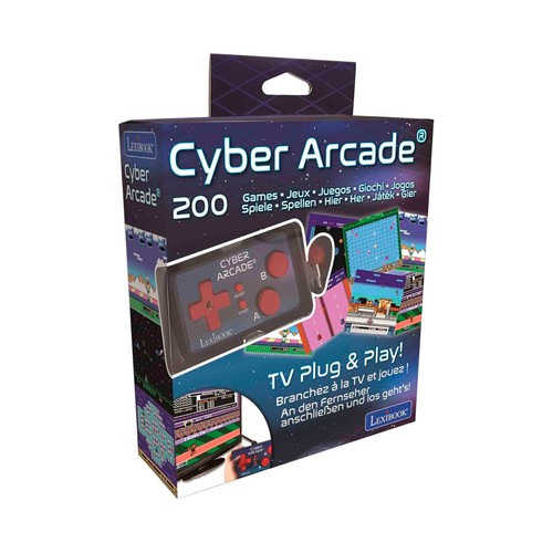 Consola Tv Cyber Arcade - 200 Juegos
