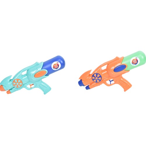 Pistola de agua 32cm, colores surtidos,  ONE TWO FUN.