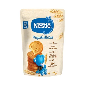 NESTLÉ Galletas con hierro y vitaminas B1, B2 y B6 a partir de 10 meses NESTLÉ 180 g.
