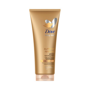 Imagen de DOVE Loción autobronceadora con extracto de aloe vera y glicerina DOVE Body lobe 200 ml.