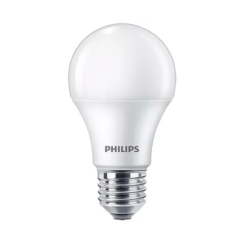Pack de 2 bombillas, LED 60W A60 E27, luz cálida, PHILIPS.