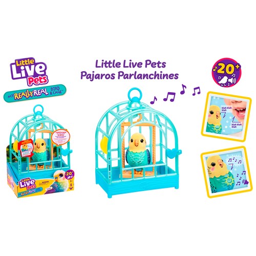 LITTLE LIVE PETS Pájaros Parlanchines modelos surtidos +5 Años