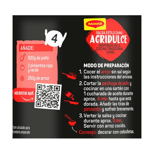 MAGGI Salsa agridulce sweet&sour 355 g