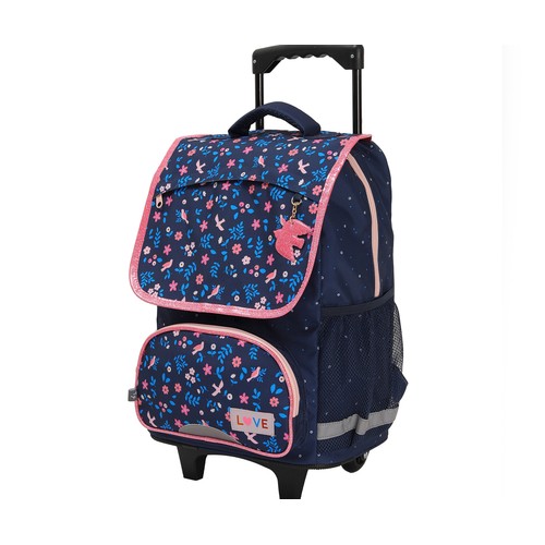Mochila love de 2 compartimentos con ruedas, ALCAMPO.