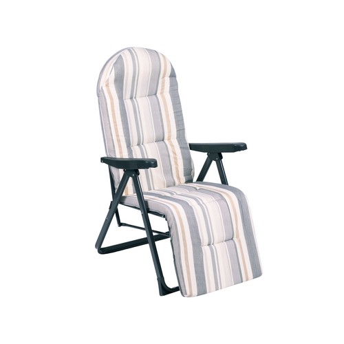 Sillón de 6 posiciones, con tubo oval de 40x20 mm, acolchado de 5 cm, ALCO