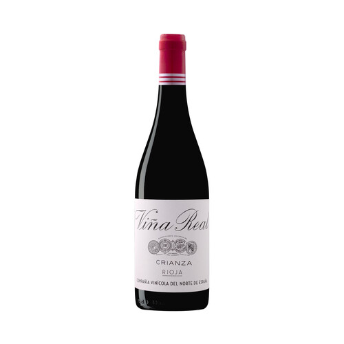 VIÑA REAL  Vino tinto crianza con D.O. Ca. Rioja VIÑA REAL botella de 75 cl.