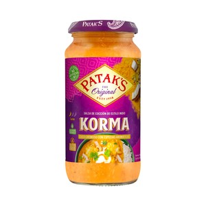 PATAK"S Salsa de curry, Korma 450 g.