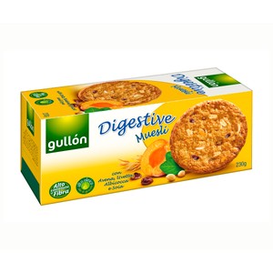 GULLÓN Galleta digest muesli 230 g
