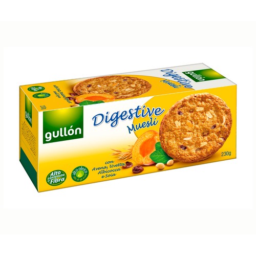 GULLÓN Galleta digest muesli 230 g