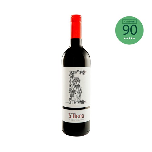 YLLERA Vino tinto crianza con I.G.P. Vino de la Tierra de Castilla y León botella 75 cl.