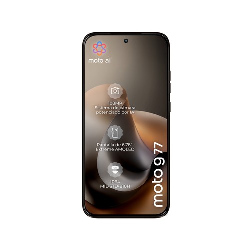Smartphone MOTOROLA Moto G77 Black olive, color negro-oliva, 5G, 256GB + 8GB Ram, pantalla 17,22cm (6,78")