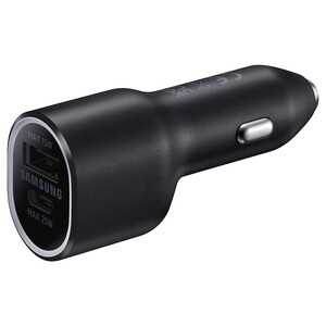 Cargador de coche USB y tipo C, 40W, SAMSUNG.