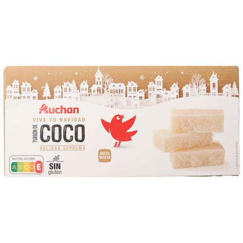 PRODUCTO ALCAMPO Turrón de coco  250 g.