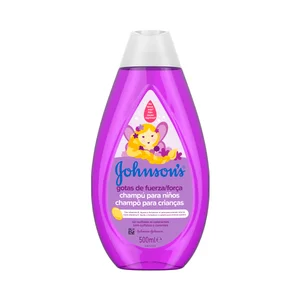 JOHNSON´S Gotas de fuerza Champú para niños, que ayuda a fortalecer su cabello 500 ml.