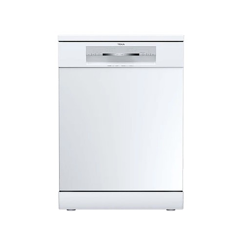 Lavavajillas TEKA DFS 76860 WH color blanco, capacidad: 14 servicios, clasificación energética: B, H: 84,5cm, A: 59,8cm, F: 60cm.