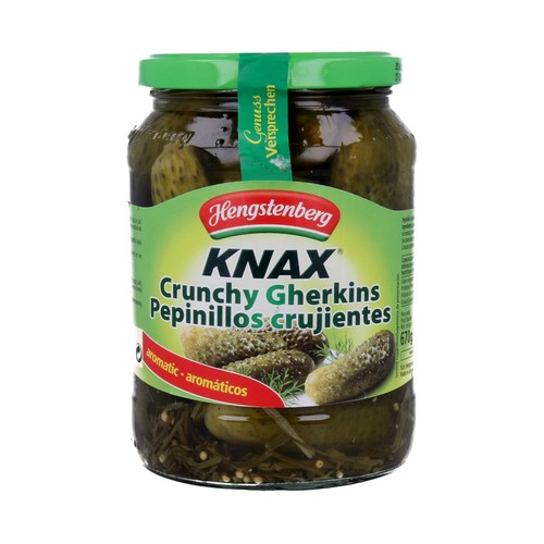 HENGSTENBERG Pepinillos grandes a las finas hierbas frasco de 360 g.