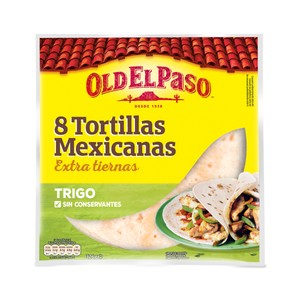 Imagen de OLD EL PASO Tortillas mejicanas de trigo OLD EL PASO 320 g.