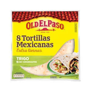 OLD EL PASO Tortillas mejicanas de trigo OLD EL PASO 320 g.