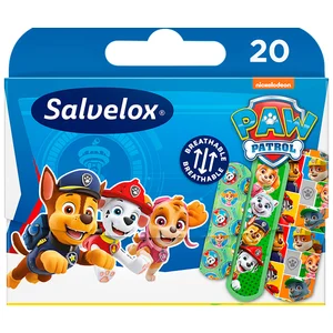 SALVELOX Patrulla canina Apósitos adhesivos infantiles transpirables y flexibles 20 uds.