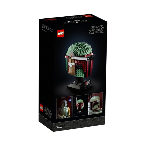 Juego de construcción Casco de Boba Fett con 625 piezas, LEGO STAR WARS 75277.