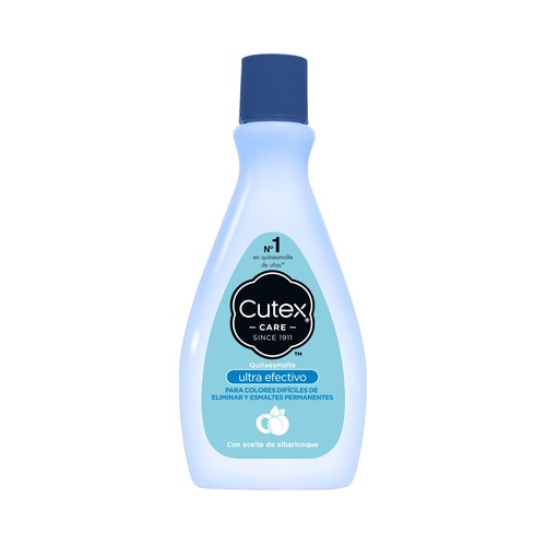 CUTEX Quitaesmalte con aceite de albaricoque, ultra efectivo 200 ml.