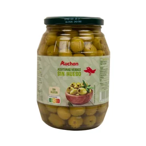 PRODUCTO ALCAMPO Aceitunas verdes sin hueso 450 g.