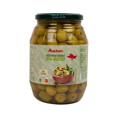 Imagen de Aceitunas verdes sin hueso PRODUCTO ALCAMPO 450 g.
