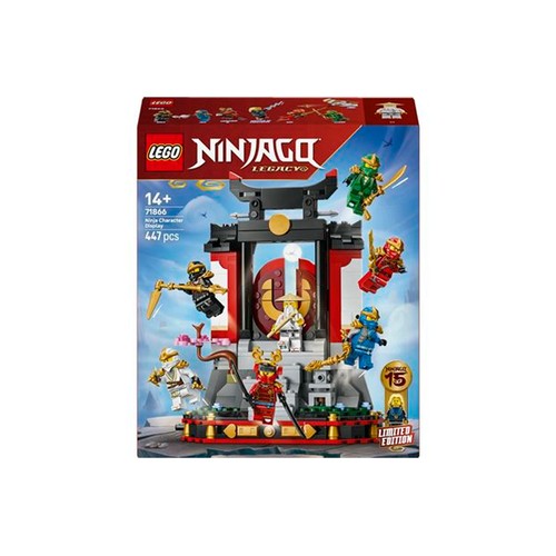 LEGO Ninjago 71866 Exposición de Personajes Ninja: 15 Aniversario