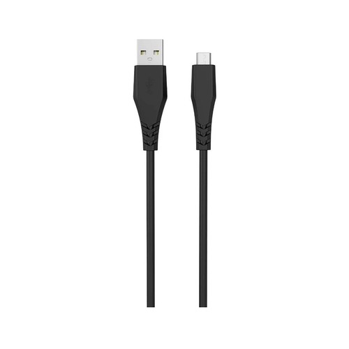 Cable USB A a USB C QILIVE 600183376, longitud 3 metros, color negro.