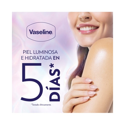 VASELINE Gluta-hya Sérum corporal hidratante que combate la piel apagada, dejándola luminosa 200 ml.