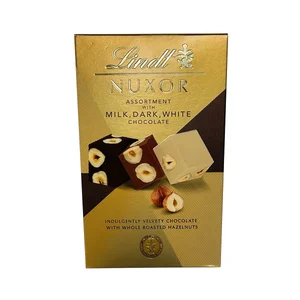 LINDT Bombones nuxor ballotin surtido 150 g.