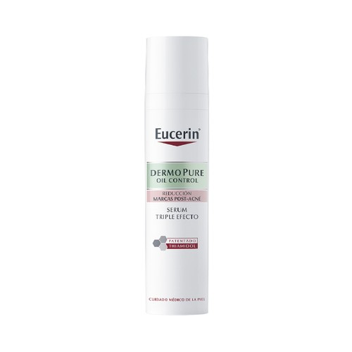 Sérum reductor de marcas post-acne, para pieles mixtas, grasas y sensibles EUCERIN Dermo pure oil control.