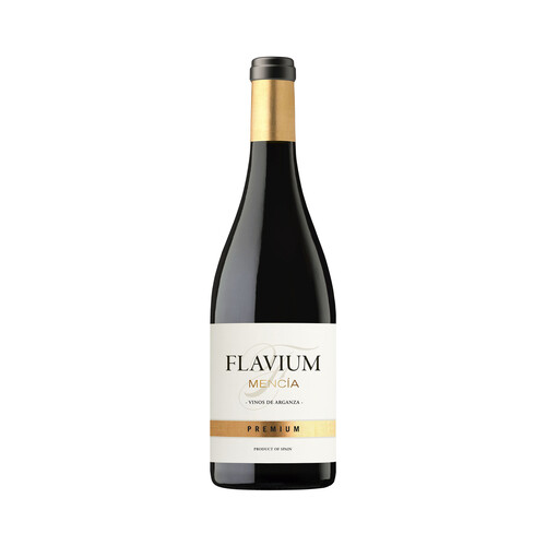 FLAVIUM Premium Vino  tinto con D.O. Vinos de la Tierra de Castilla y León botella de 75 cl.