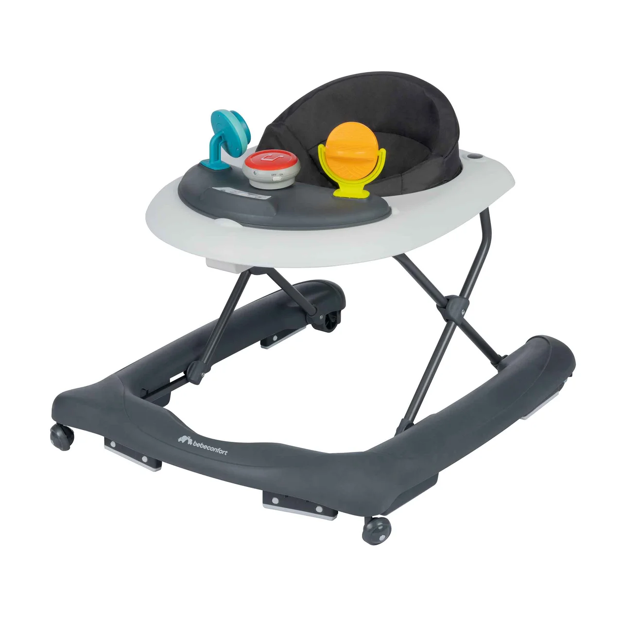 BEBECONFORT Andador Dalia Mineral Graphite, para bebés entre 6 y 18 meses.
