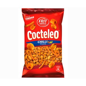 Imagen de FRIT RAVICH Cocktail de frutos secos con sabor a barbacoa y chili 300 g.