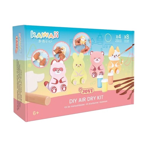 Kit de manualidades para hacer personajes con pasta endurecible. FULCO S.A.