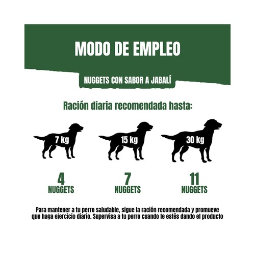 PURINA Adventuros Snacks para perros con sabor a jabalí, ricos en carne y bajos en grasas 90 g.
