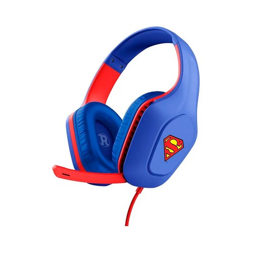 Auriculares gaming con cable TRUST GXT416SM Zirox de Superman.