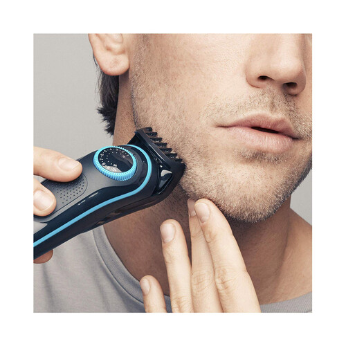 Set de arreglo personal BRAUN BT5040, con o sin cable, 39 longitudes, 2 peines, maquinilla Gillette Fusion5 ProGlide.