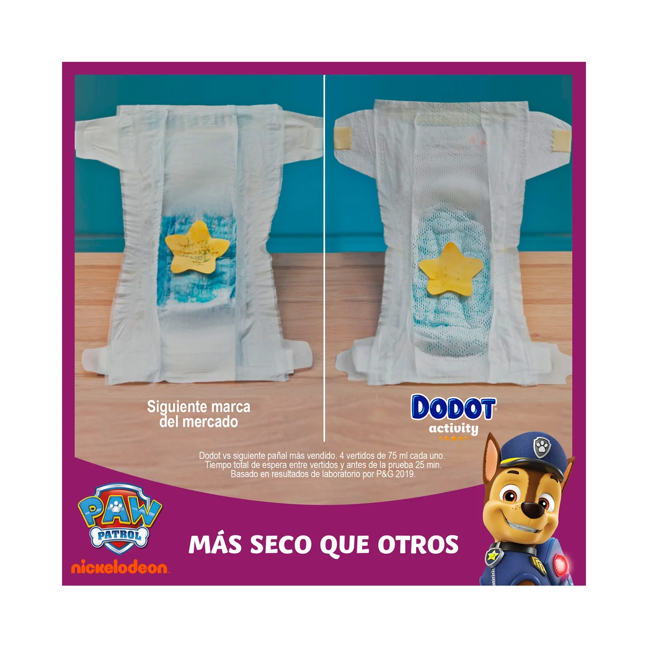 Activity Pañales talla 6+ (+14 kg) 44 uds.
