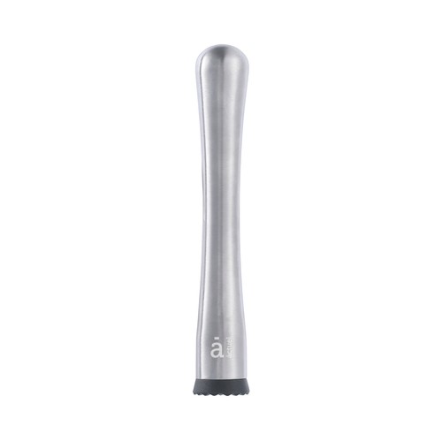 Mortero para cocktail de acero inoxidable 17,5cm., ACTUEL.
