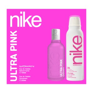 Imagen de NIKE Ultra pink woman Estuche regalo para mujer con colonia y desodorante.