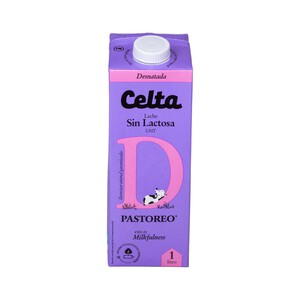 CELTA Leche desnatada de vaca, sin lactosa CELTA Pastoreo 1 l.