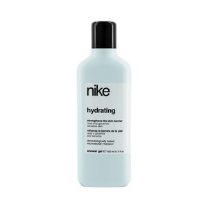 NIKE Hydrating Gel de baño o ducha con urea y glicerina, para pieles sensibles 650 ml.