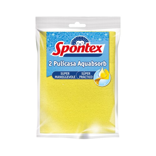 SPONTEX Bayetas absorbentes multiusos 2 uds.