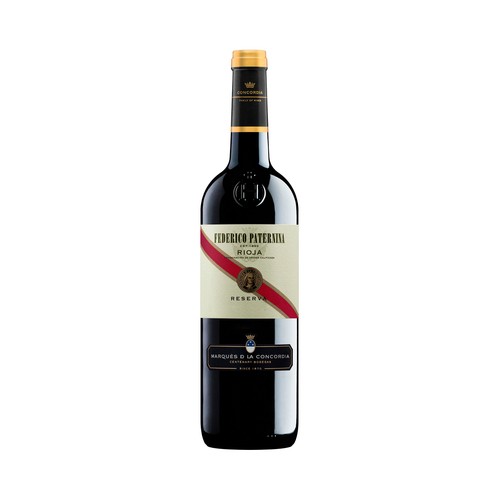 FEDERICO PATERNINA Banda roja Vino tinto reserva con D.O. Ca. Rioja FEDERICO PATERNINA botella de 75 cl.