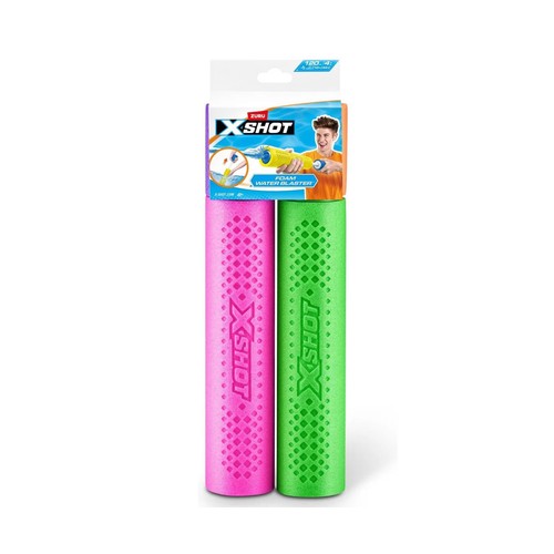 Pack 2 Pistolas de agua de Foam XSHOT Blaster Agua ASS2, ZURU