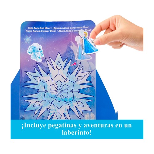 Disney Frozen Spin & Reveal Muñeca Anna +3 Años, MATTEL
