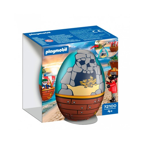 PLAYMOBIL 72100. Play egg: piratas.